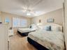 Second bedroom with Planation shutters!