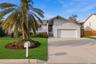Front of home virtually staged