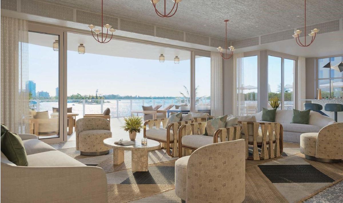 Artist Rendering Social Lounge