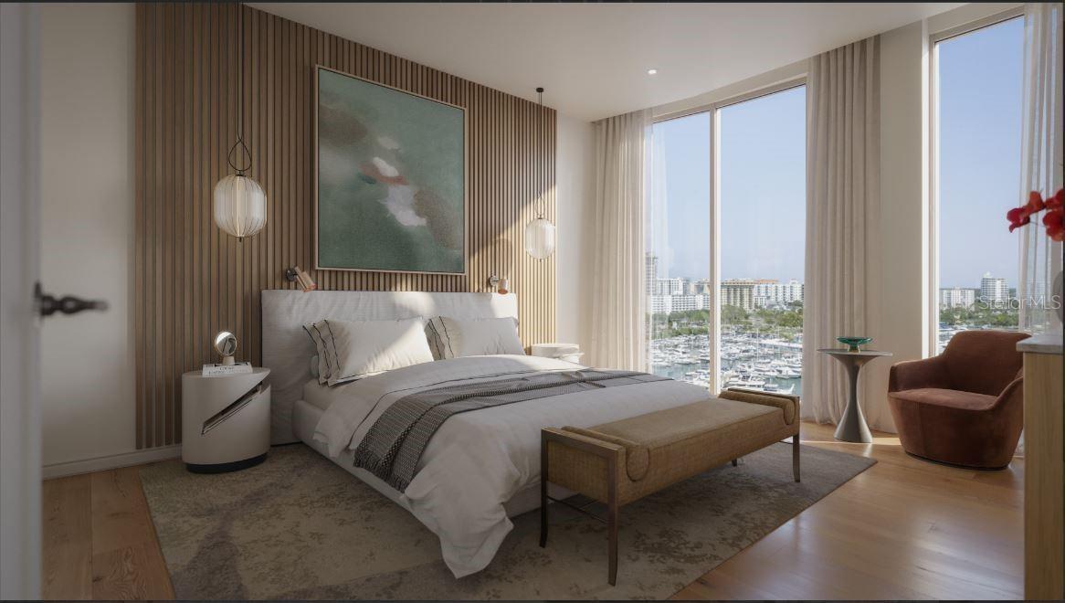 Artist Rendering Bedroom