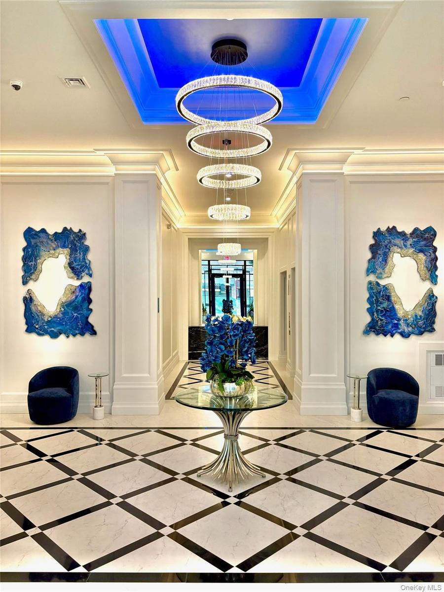 Lobby featuring visible vents