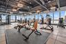 Exercise room featuring plenty of natural light