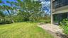 The back patio of the unit.