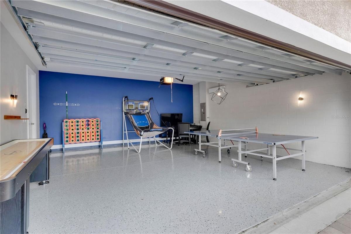 Garage Game Room