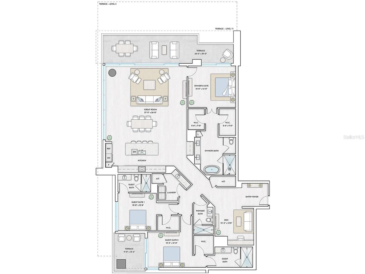 Bay 1 floor plan