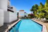 3114's front door faces the pool