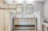 Second Floor Primary Bedroom En Suite with double vanity