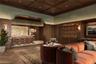 Perched atop the 19th floor, the Sky Speakeasy Lounge at Mira Mar is an exclusive residents’ retreat featuring a terrace, catering kitchen, and privat