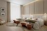 One of three beautifully appointed guest suites, offering a refined and private retreat for visiting guests.