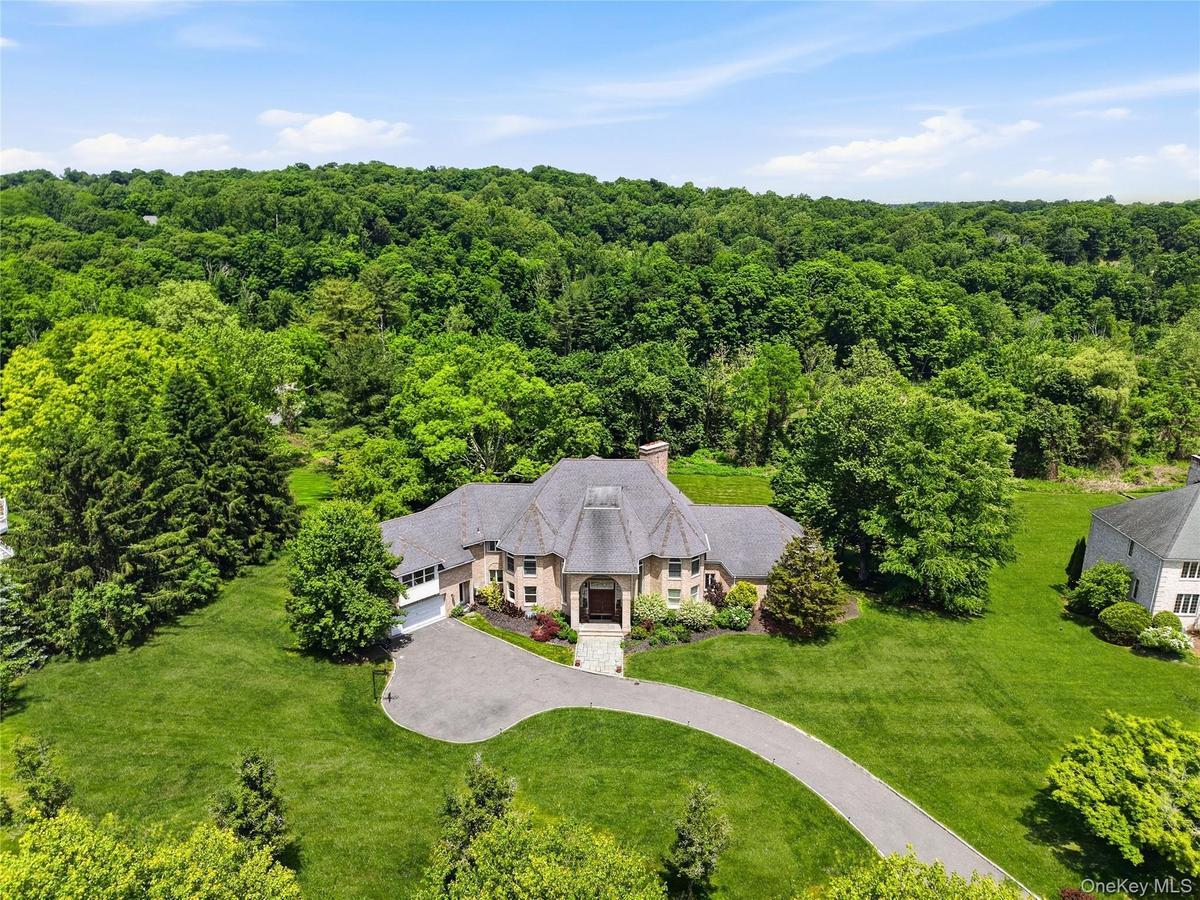 Aerial View of home and property