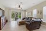 Family Room w/patio sliders