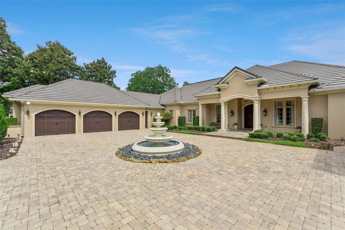 Cobblestone Entrance