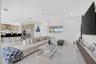 living room to kitchen
