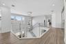 chandalier and railings