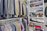 his closet