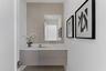 Powder bathroom