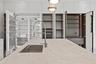 Oversized kitchen cabinets with plenty of storage