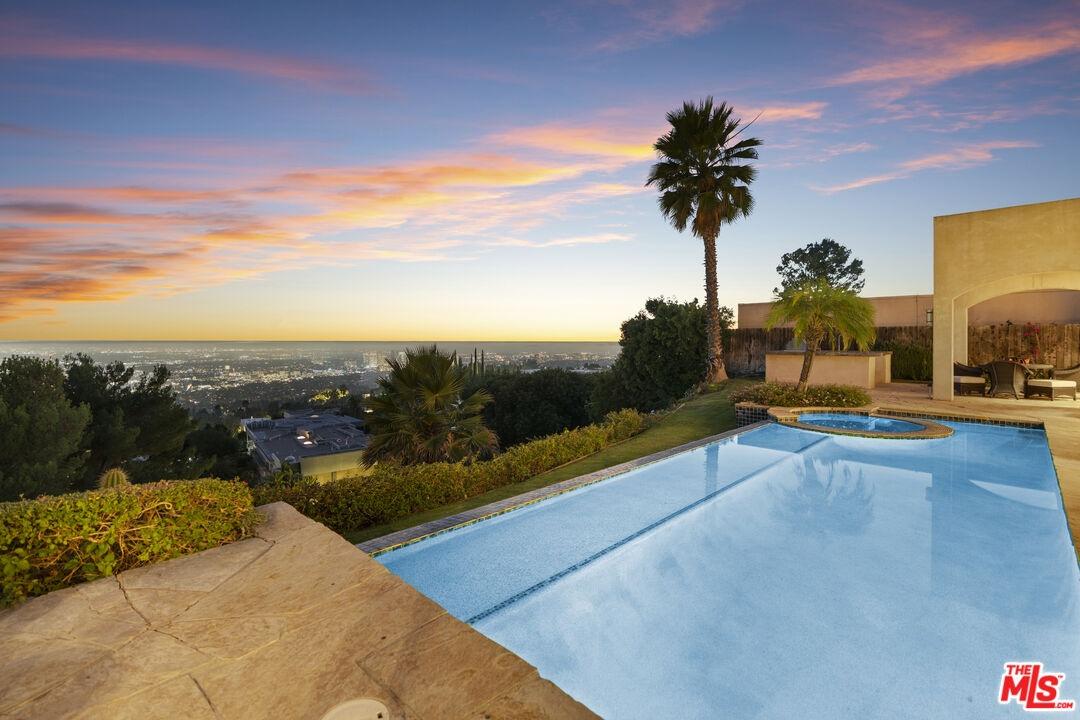 Twilight Pool & view