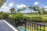 Primary bedroom balcony overlooks gold course