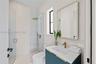 Full bath for office/fourth bedroom