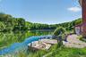 Enjoy picturesque lake views and direct water access from the home's convenient private dock.