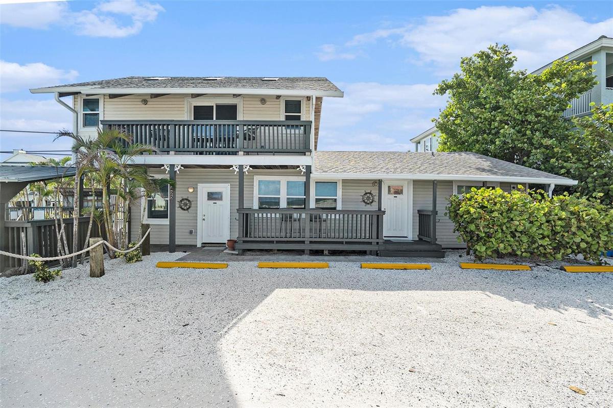 front two story home