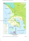 The exact location of Carate in the Osa Peninsula