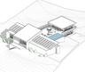 Artist Rendition, House from the SouthEast