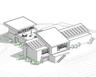 Artist Rendition, House from the SouthWest