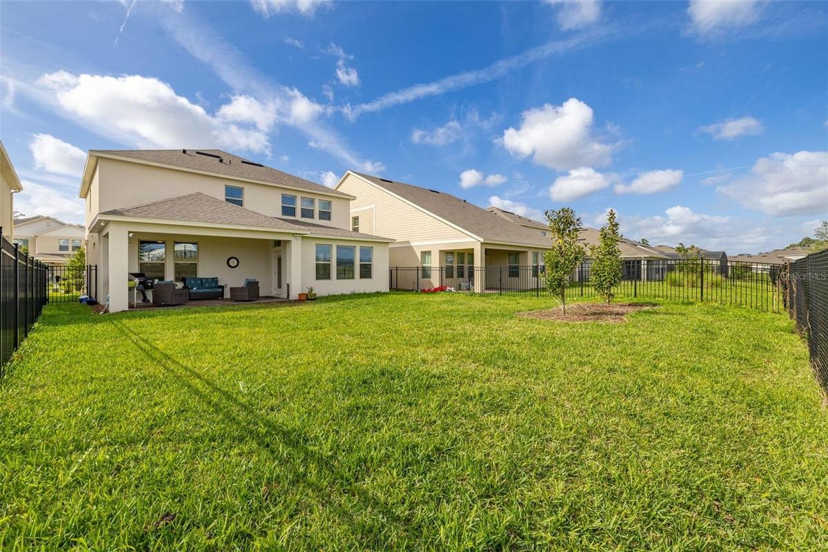 oversized yard
