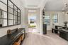 Grand entrance with tray ceiling