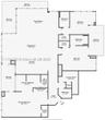 2,606 sq ft
3 bedrooms, each with its own bathroom and walk-in closet, 3 balconies plus powder room. kitchen with long island, dinning room and livin