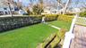 Landscaped yard