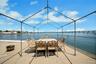 Patio at the waterfront