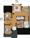 Second Floor.  4 bedrooms with 2 bathrooms