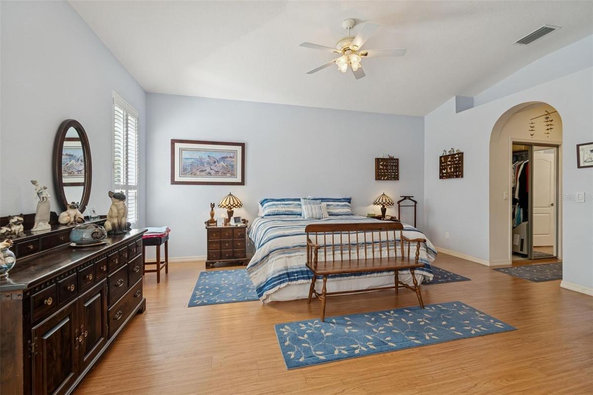 Primary Bedroom, Sliding Doors to Patio