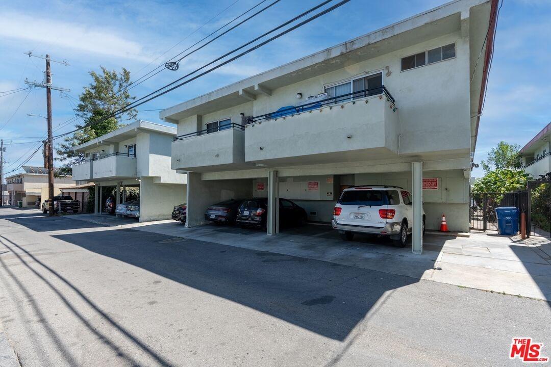 Apartment rear view