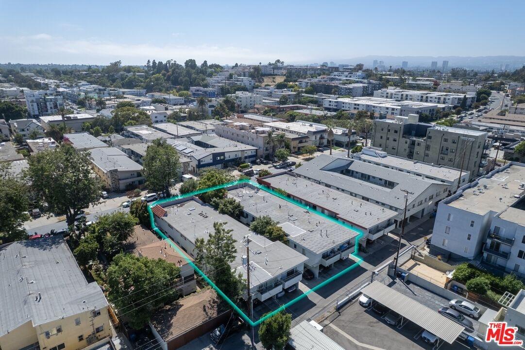 Aerial shot for 3338-3344 Ment