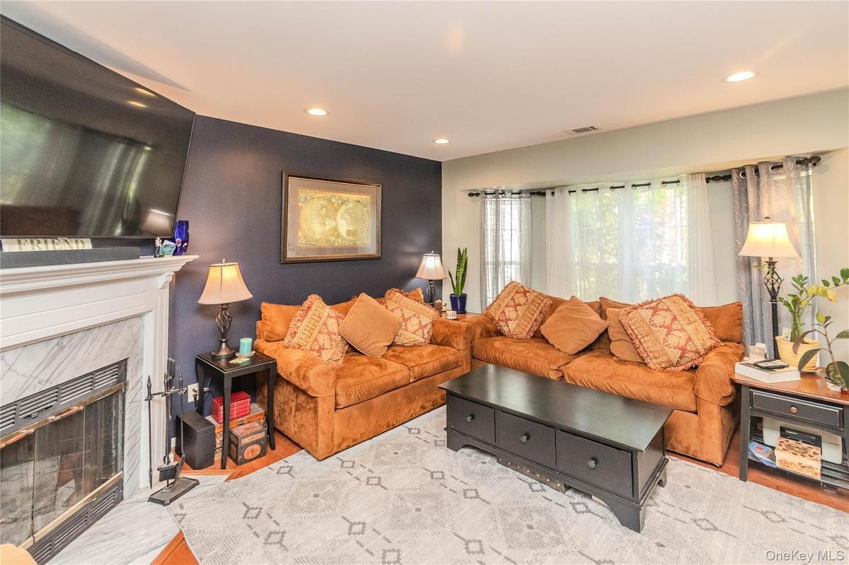 Bright and comfortable living room/family space