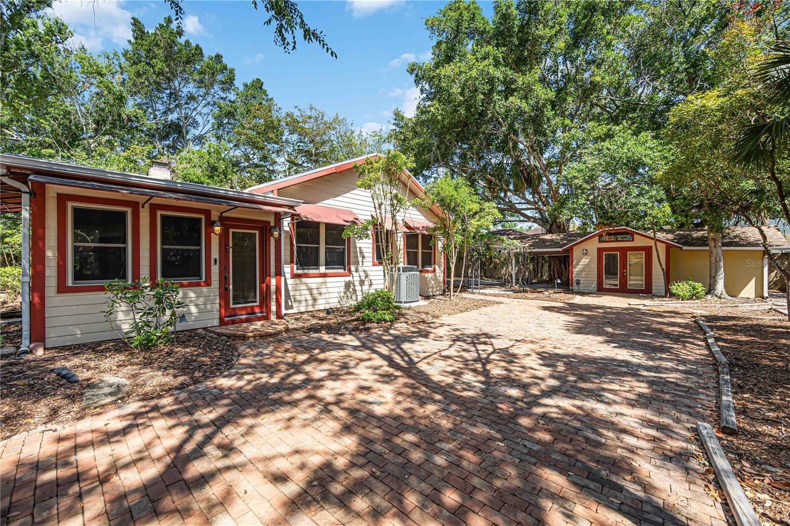Exterior existing house
