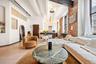 Bright loft living room
