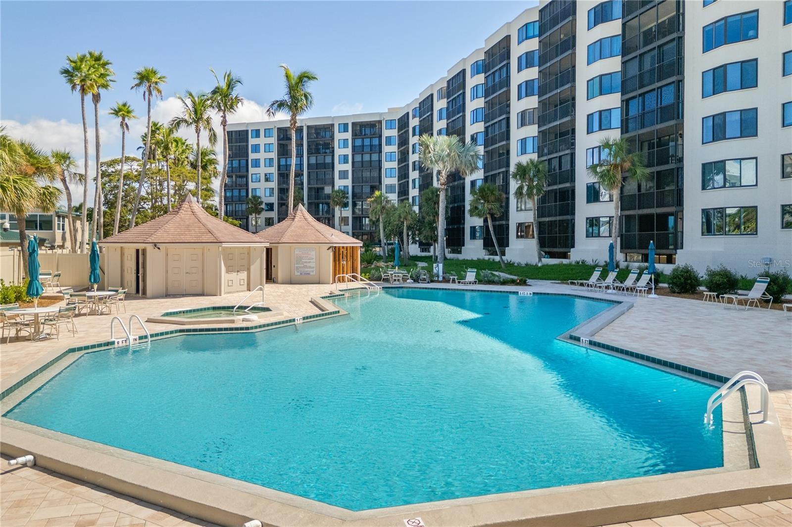 Casarina heated pool