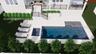 Pool with spa