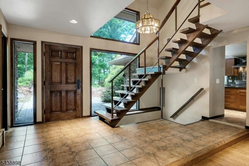 Sleek front entry design