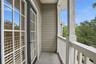 3rd floor balcony off a bedroom suite upstairs