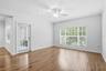 Living Space Door Leads to the 2nd Floor Balcony