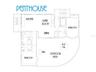 Penthouse floorplan