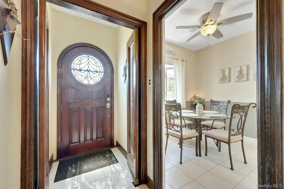 Custom craftsmanship entrance