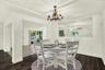 Staged Dining Area