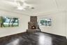 Beautiful Wood Burning Stone Fireplace